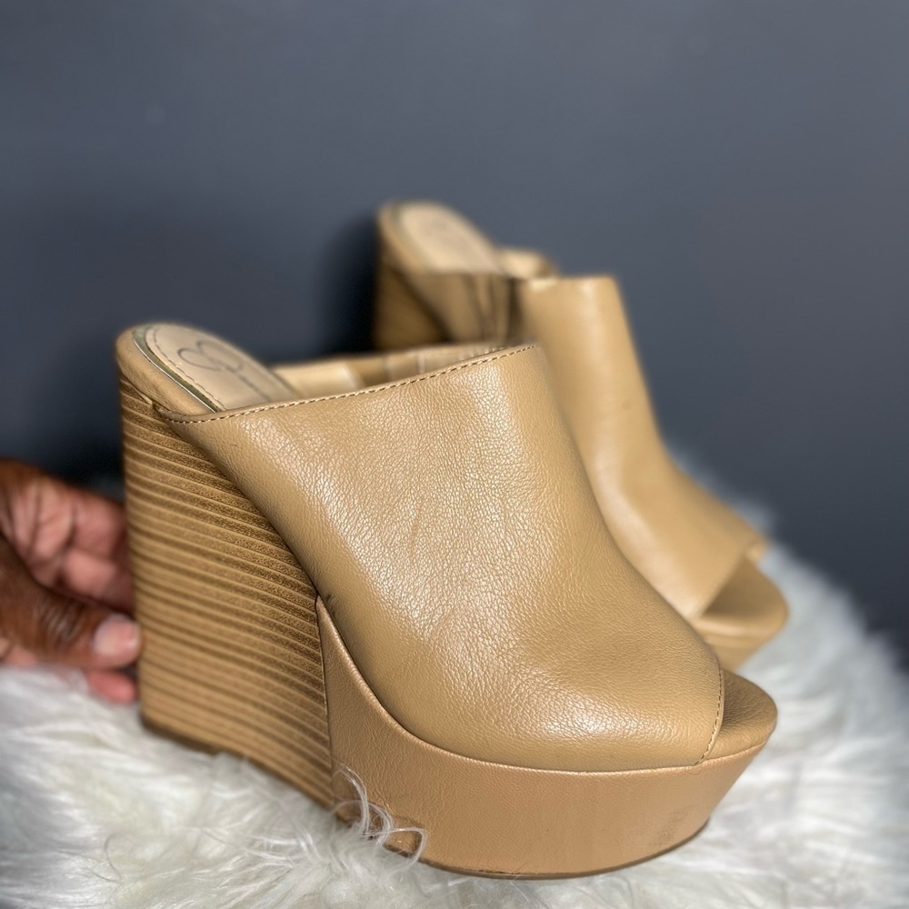 Jessica Simpson platform wedges